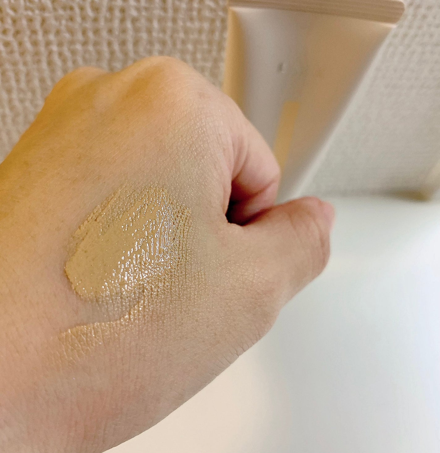 RMK クリームファンデーション アクアティックグロウ/RMK/クリーム・エマルジョンファンデーションを使ったクチコミ(3枚目)