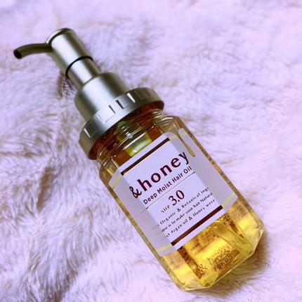 ディープモイスト ヘアオイル3.0/&honey/ヘアオイルを使ったクチコミ(1枚目)