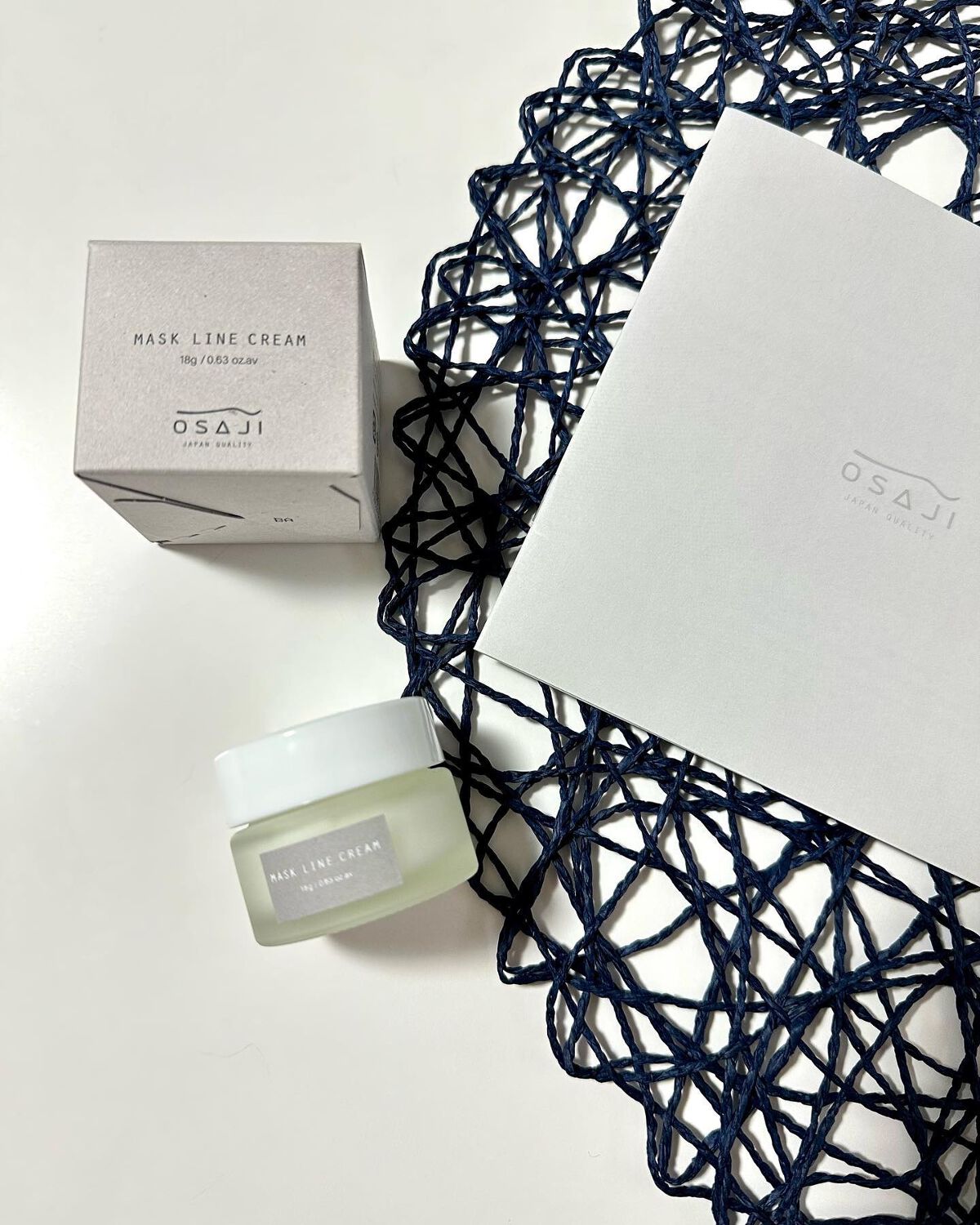 マスクライン クリーム/OSAJI/フェイスクリームを使ったクチコミ（2枚目）
