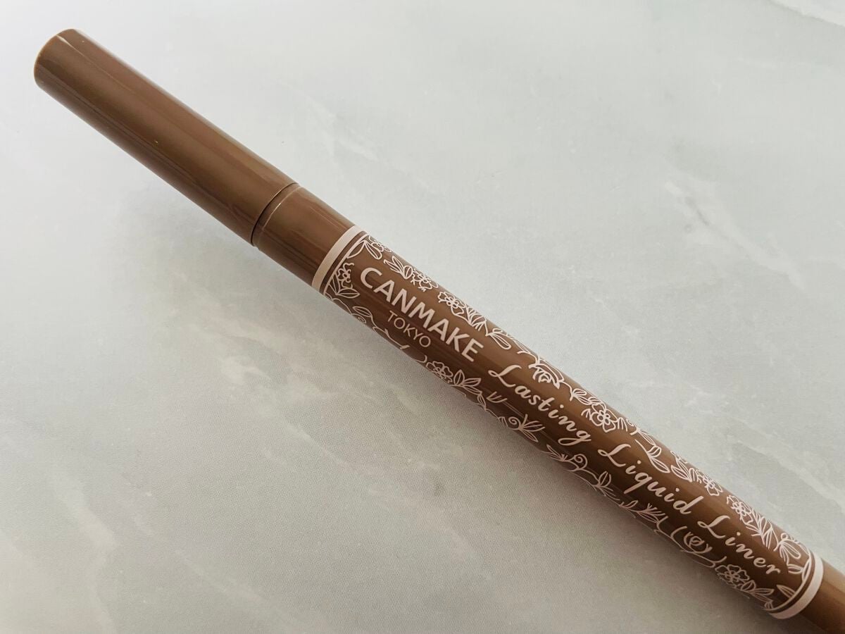 ラスティングリキッドライナー/キャンメイク/リキッドアイライナーを使ったクチコミ(1枚目)