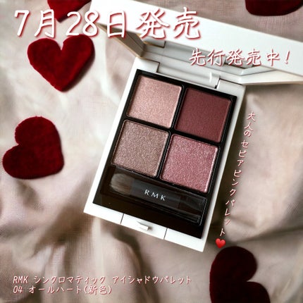 RMK シンクロマティック アイシャドウパレット/RMK/アイシャドウパレットを使ったクチコミ(1枚目)