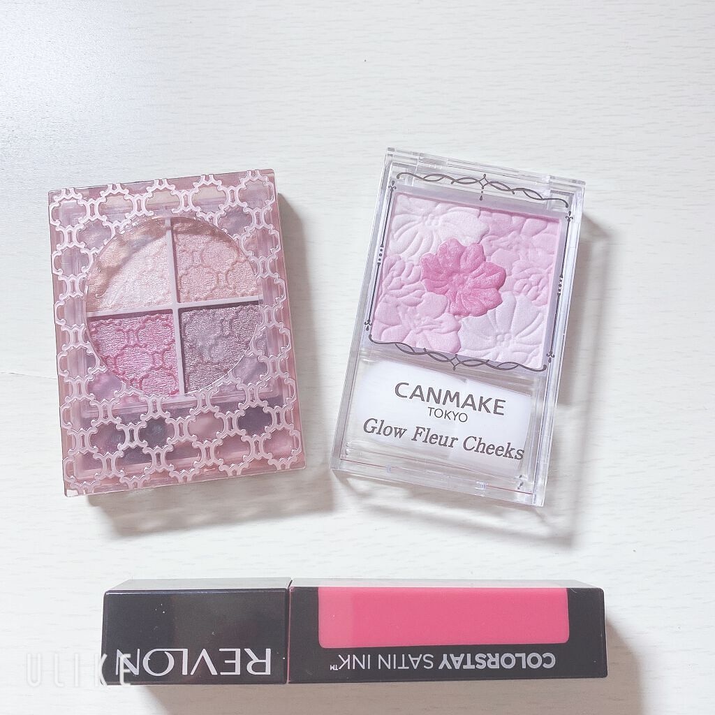 グロウフルールチークス/キャンメイク/パウダーチークを使ったクチコミ(5枚目)