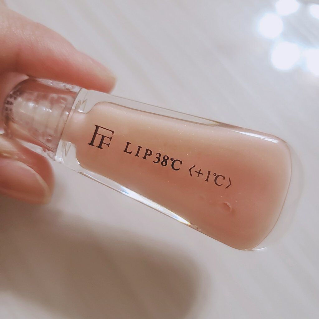 LIP38℃ +UnFrame<ホログラフィック>/UZU BY FLOWFUSHI/リップグロスを使ったクチコミ(3枚目)