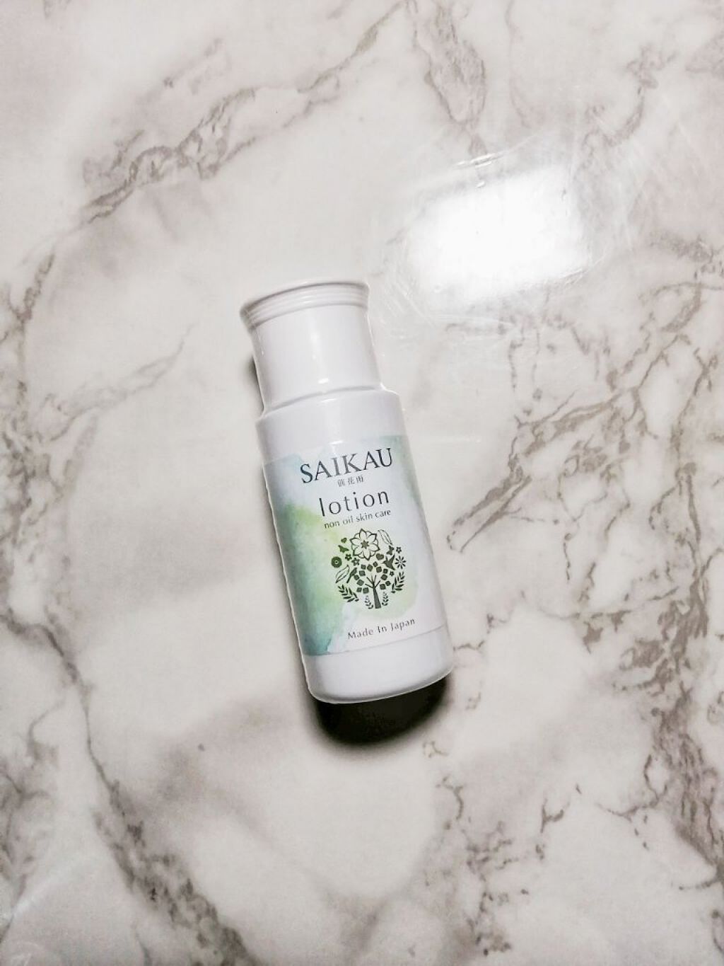 SAIKAU lotion（催花雨ローション） 30ml(トライアルボトル)/こころ配り便/オールインワン化粧品を使ったクチコミ（1枚目）