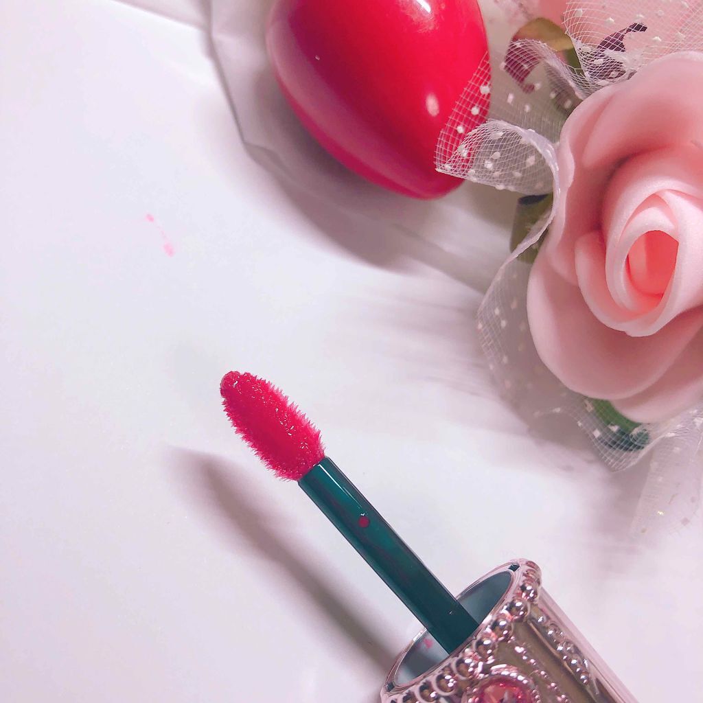 フォーエヴァージューシー オイルルージュ/JILL STUART/口紅を使ったクチコミ（2枚目）