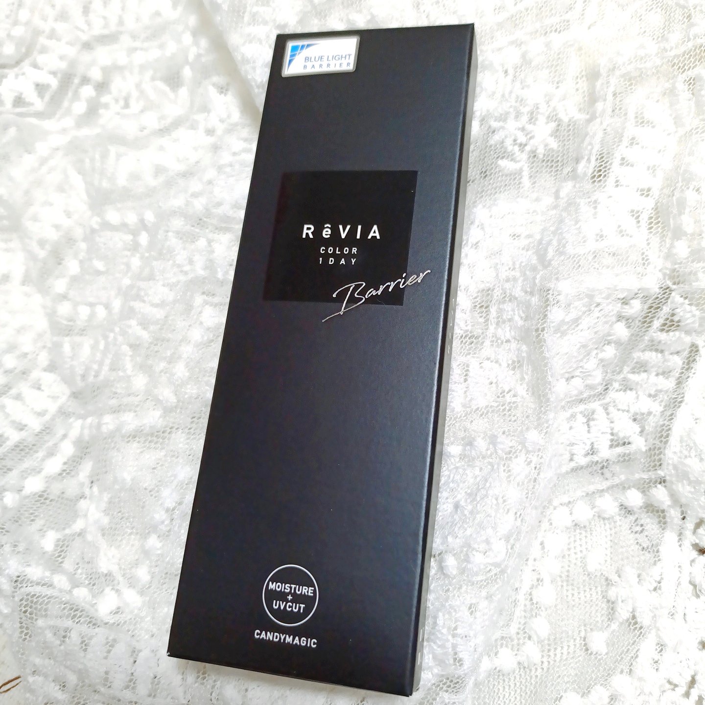 レヴィアブルーライトバリアワンデー/ReVIA/ワンデー（１DAY）カラコンを使ったクチコミ（1枚目）