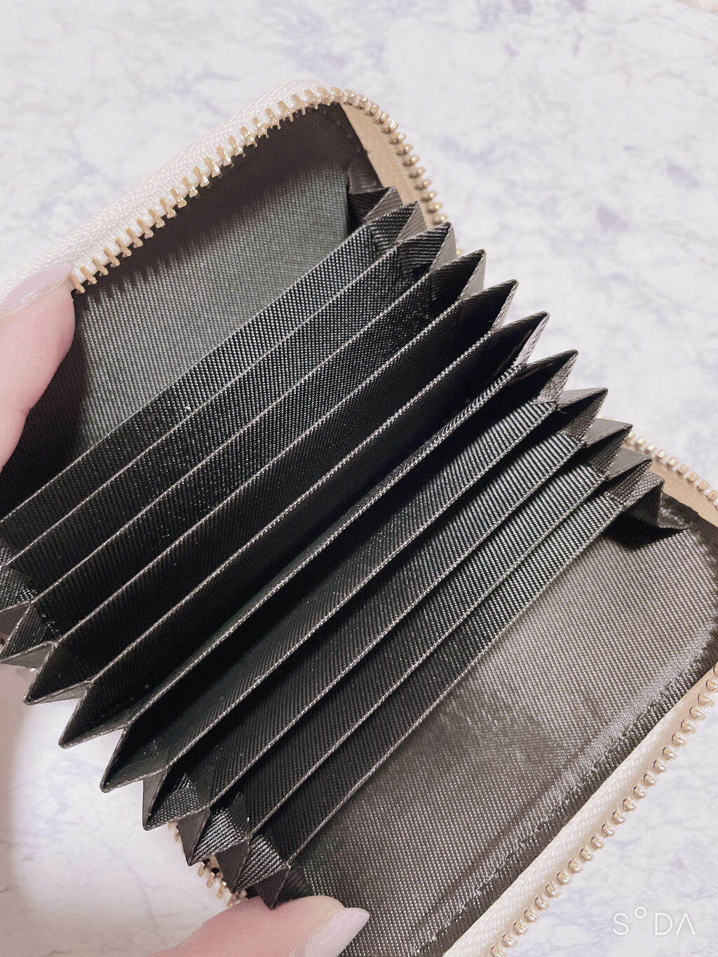 カードケース(コスメ柄)/Qoo10/その他を使ったクチコミ（2枚目）