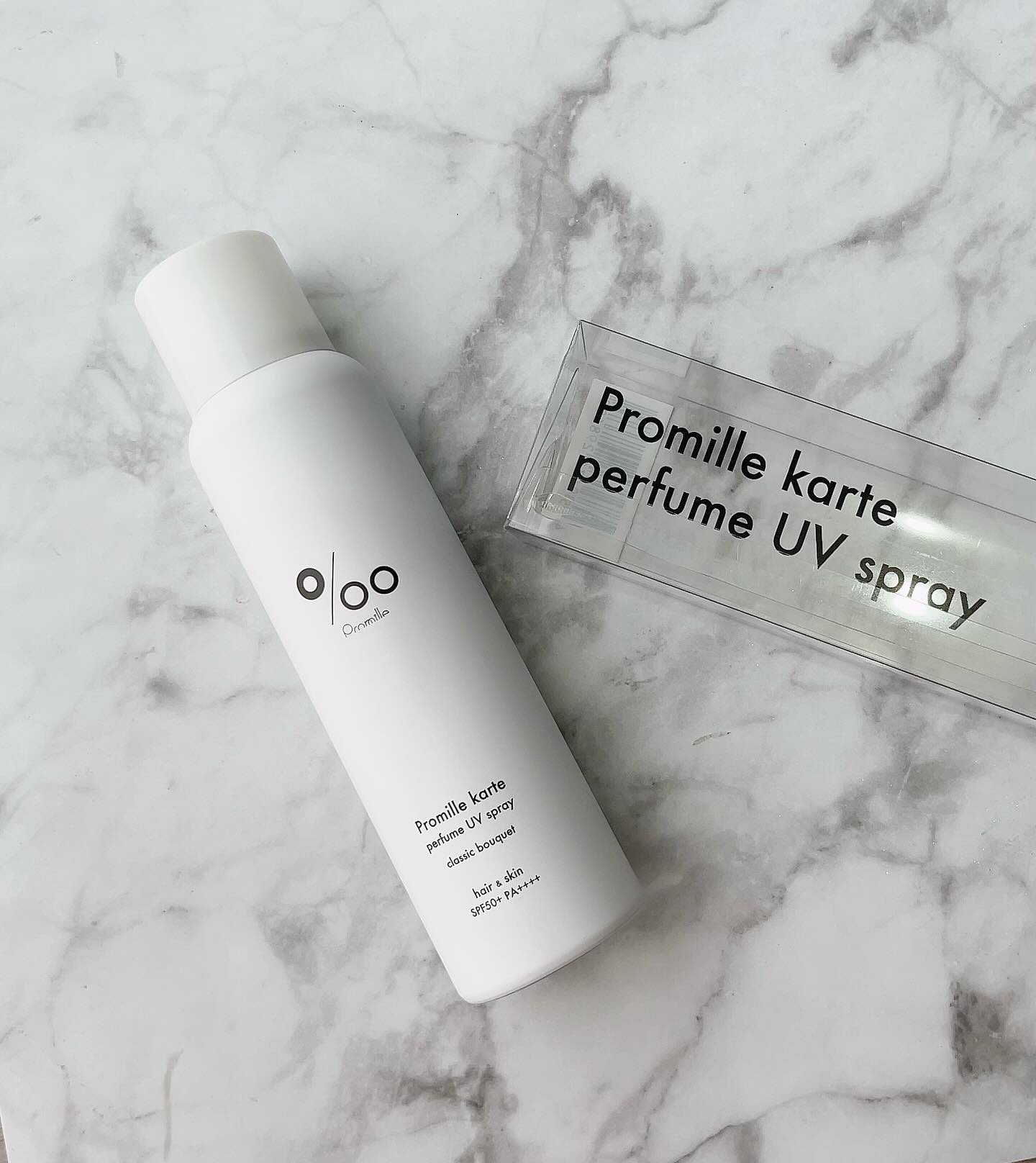 プロミルカルテ パフュームUVスプレー/Promille karte/日焼け止めミスト・スプレーを使ったクチコミ（1枚目）