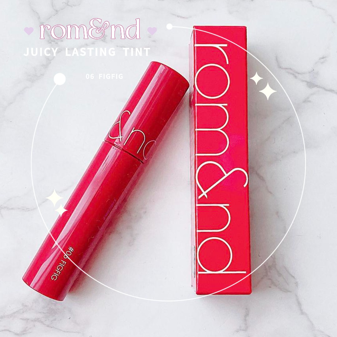 ジューシーラスティングティント/rom&nd/リップティントを使ったクチコミ（1枚目）