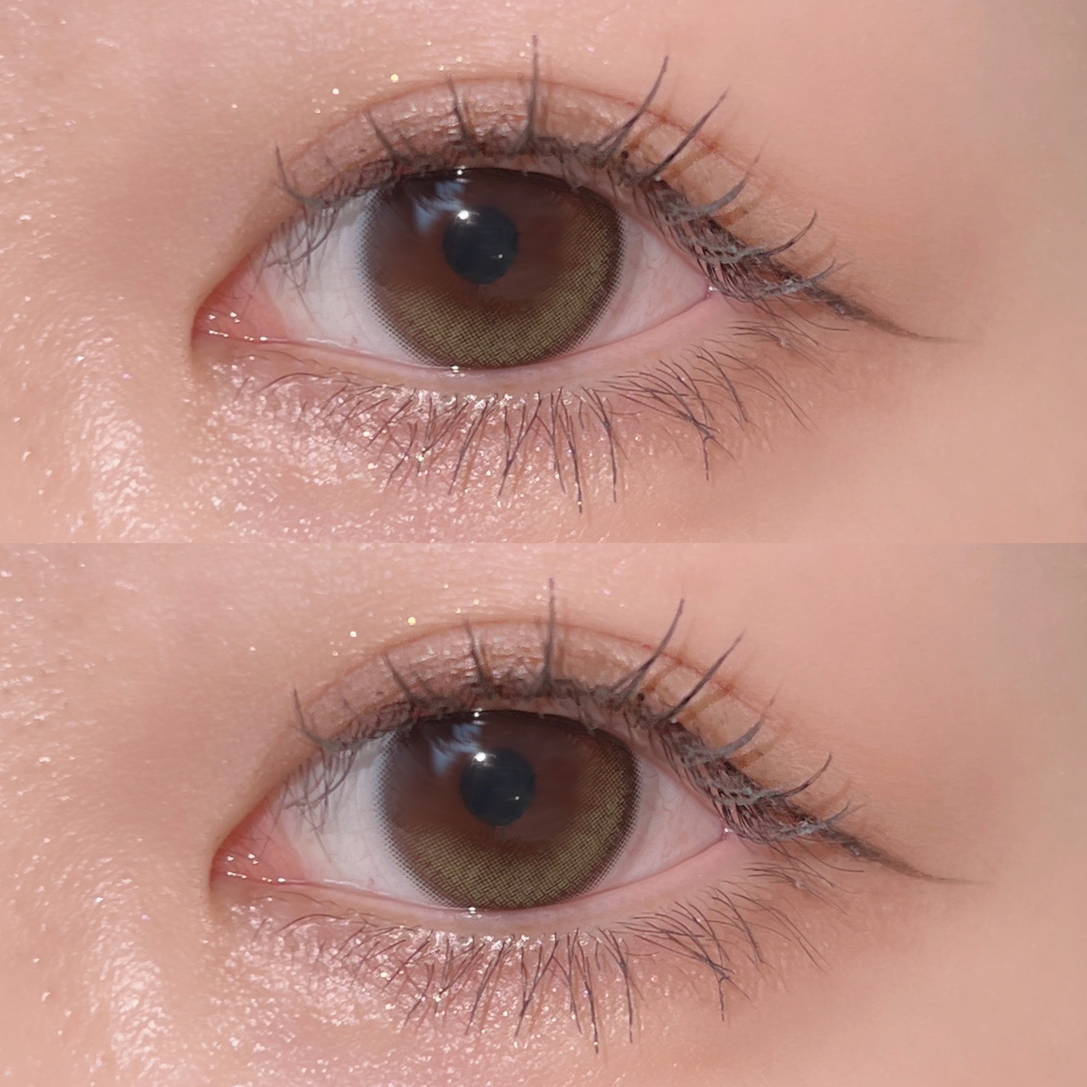 Glowy 1day/OLENS/ワンデー（１DAY）カラコンを使ったクチコミ（2枚目）