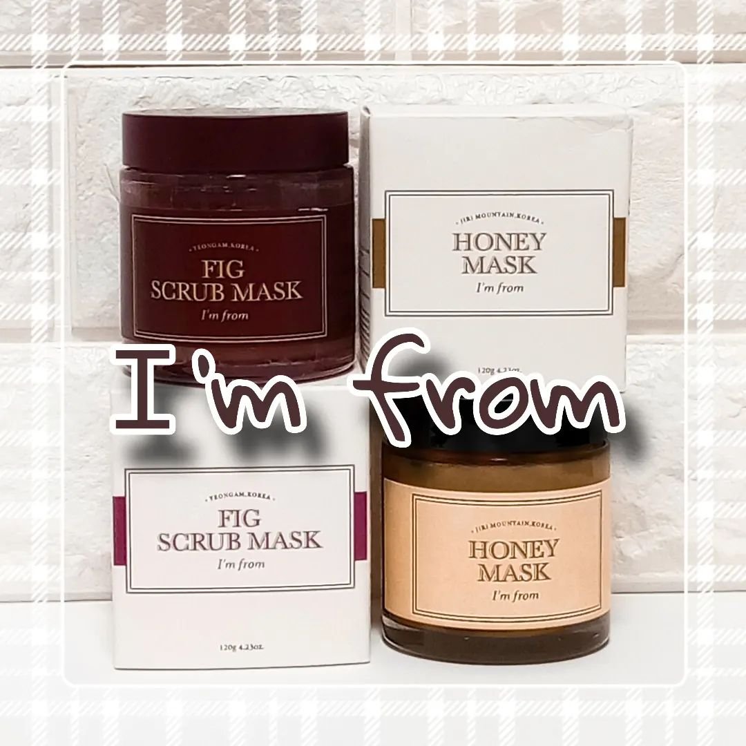 ハニーマスク/I'm from/洗い流すパック・マスクを使ったクチコミ（1枚目）