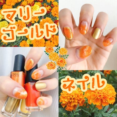 ネイルホリック Juicy color OR211/ネイルホリック/マニキュアを使ったクチコミ（1枚目）