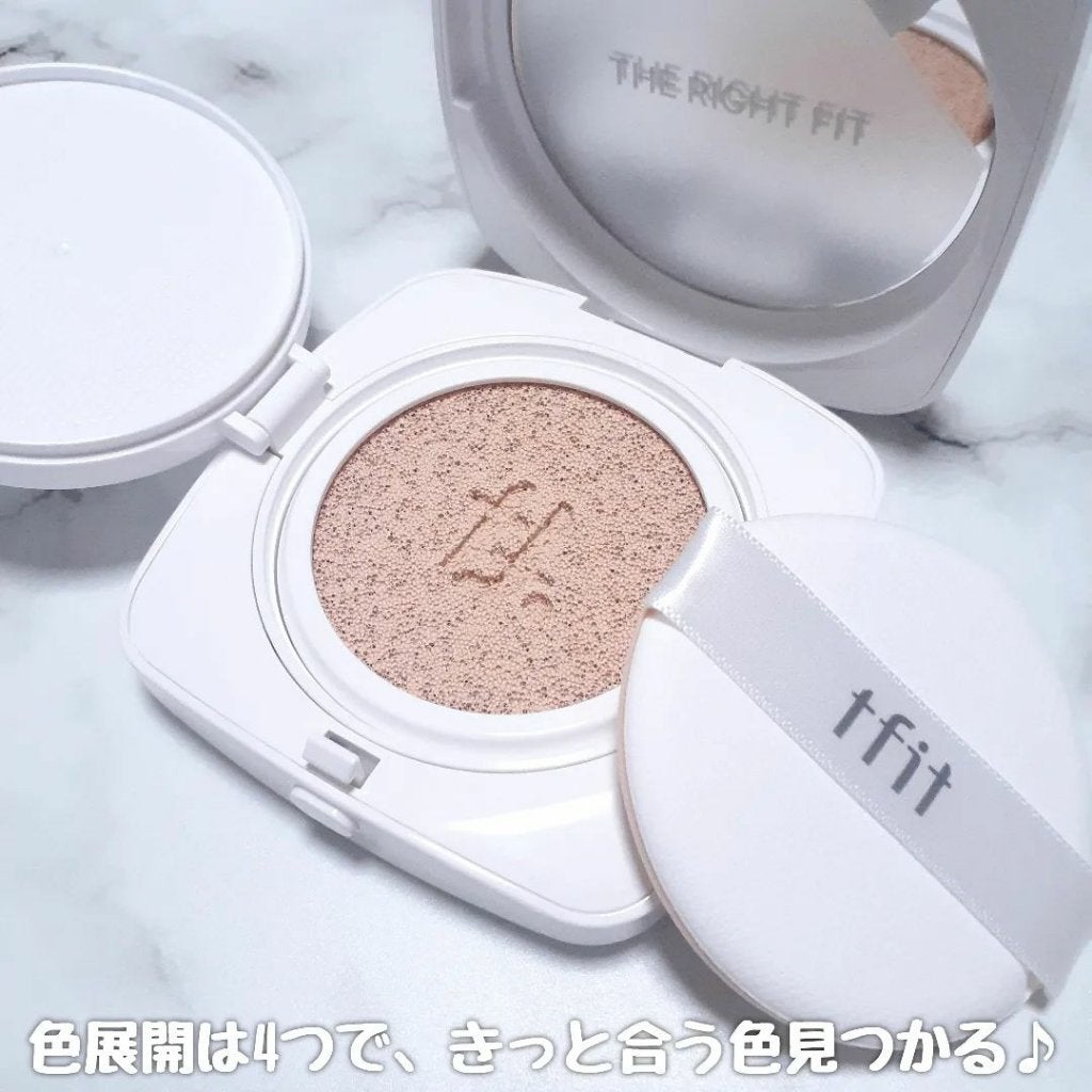 レイヤリングフィットカバークッションEX/TFIT/クッションファンデーションを使ったクチコミ(3枚目)