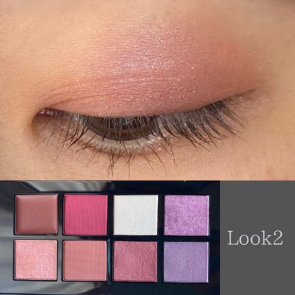 コンパクトアディクション “エターナル イン ピンク”/ADDICTION/アイシャドウパレットを使ったクチコミ(8枚目)