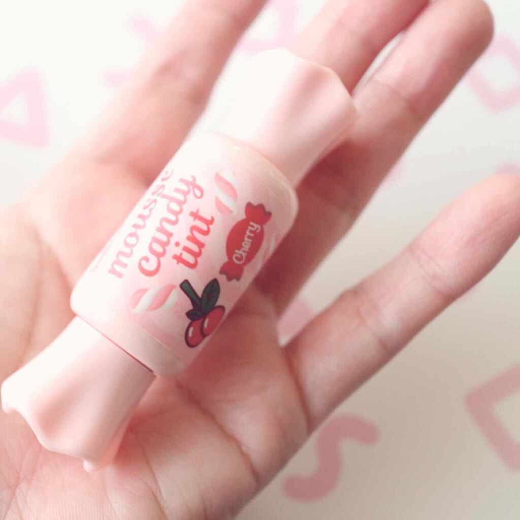 ムース キャンディー ティント/the SAEM/リップティントを使ったクチコミ（3枚目）