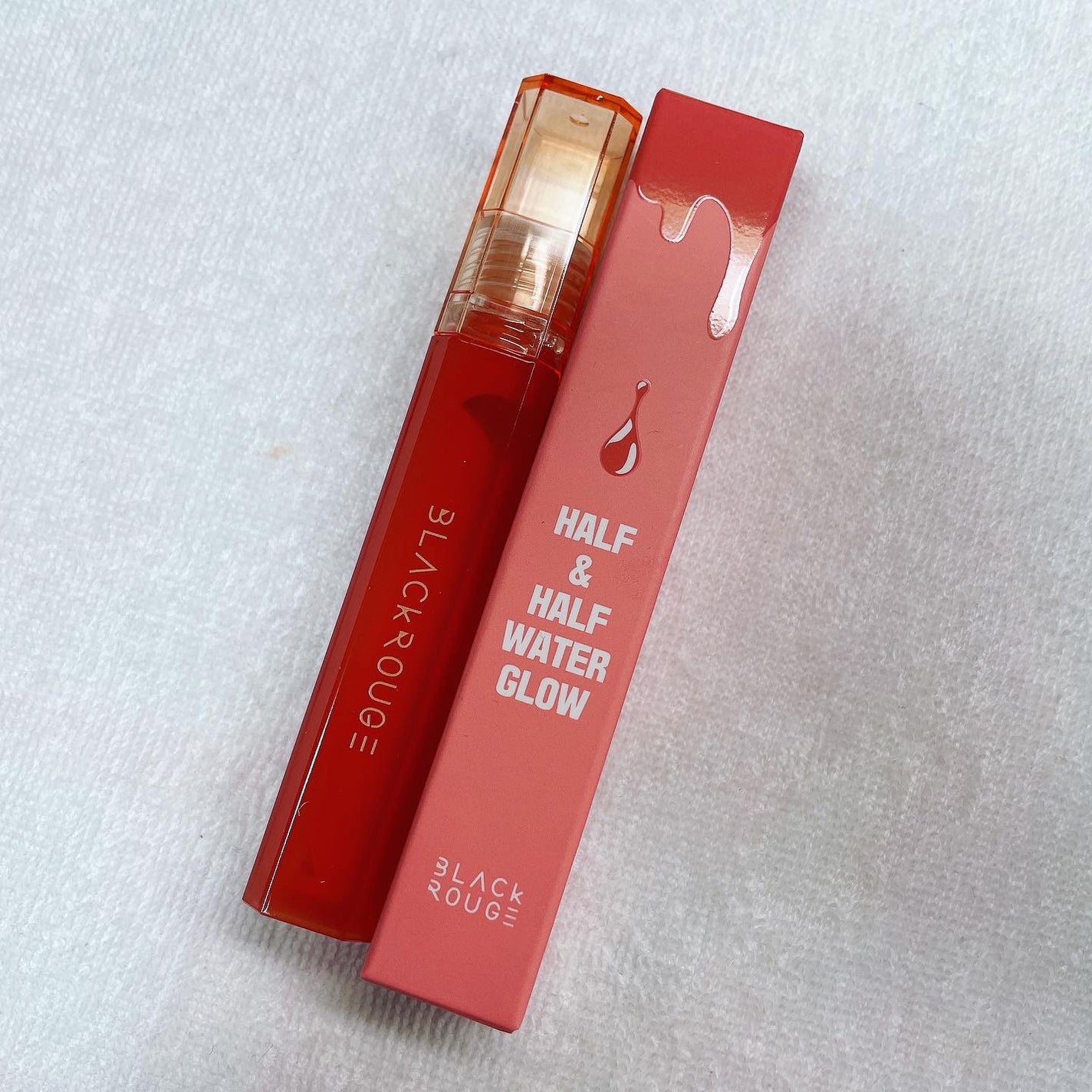 ハーフアンドハーフ ウォーターグロウ/BLACK ROUGE/口紅を使ったクチコミ(1枚目)