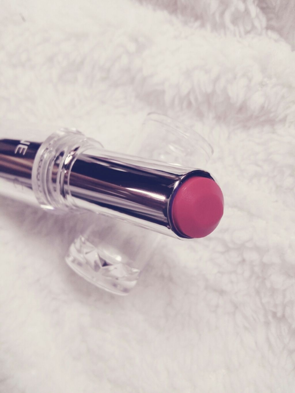 ラスティンググロスリップ/CEZANNE/口紅を使ったクチコミ（3枚目）