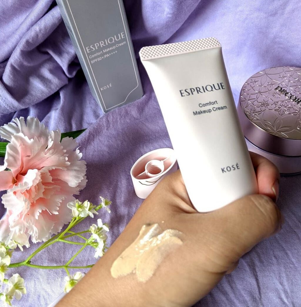 コンフォート メイククリーム〈色つき美容クリーム〉/ESPRIQUE/化粧下地を使ったクチコミ(5枚目)