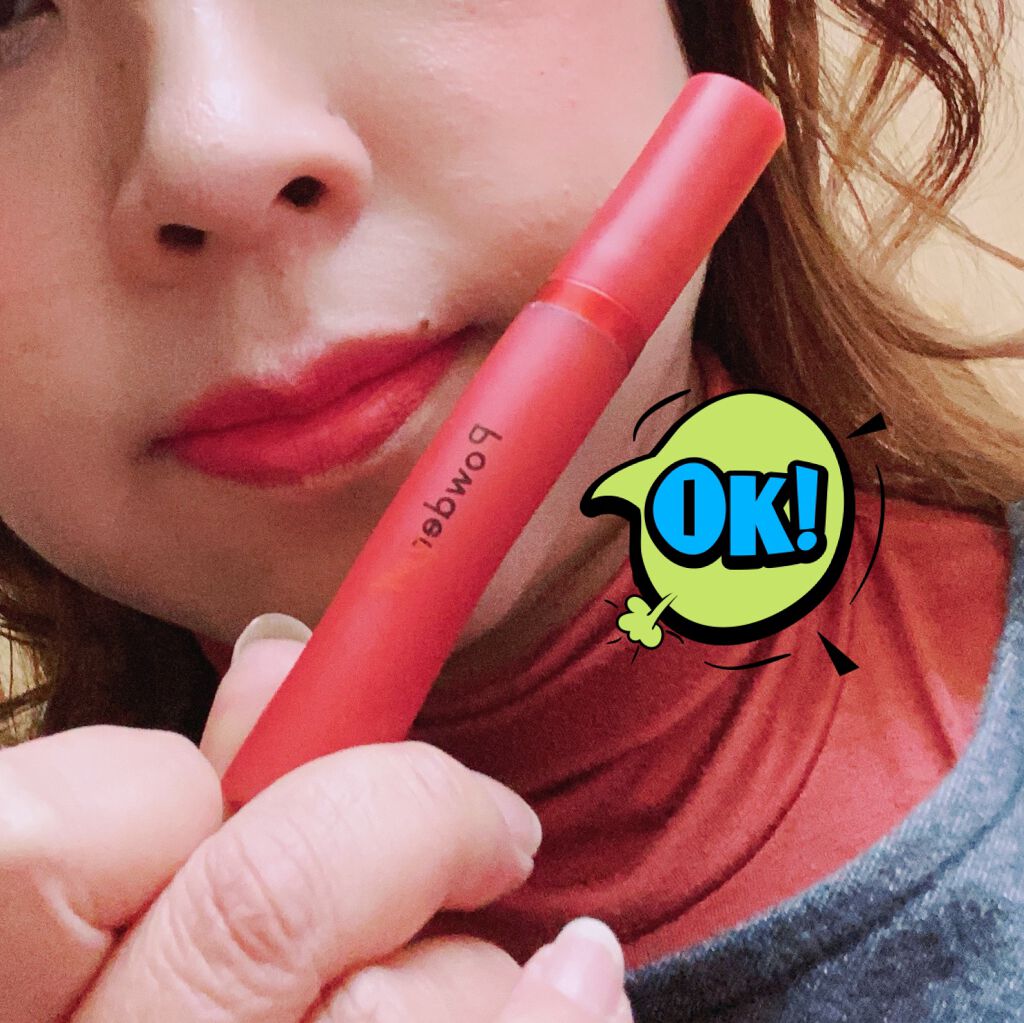 パウダールージュティント/ETUDE/口紅を使ったクチコミ（2枚目）