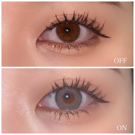 サンドシリーズ/LENSSIS/カラーコンタクトレンズを使ったクチコミ(2枚目)