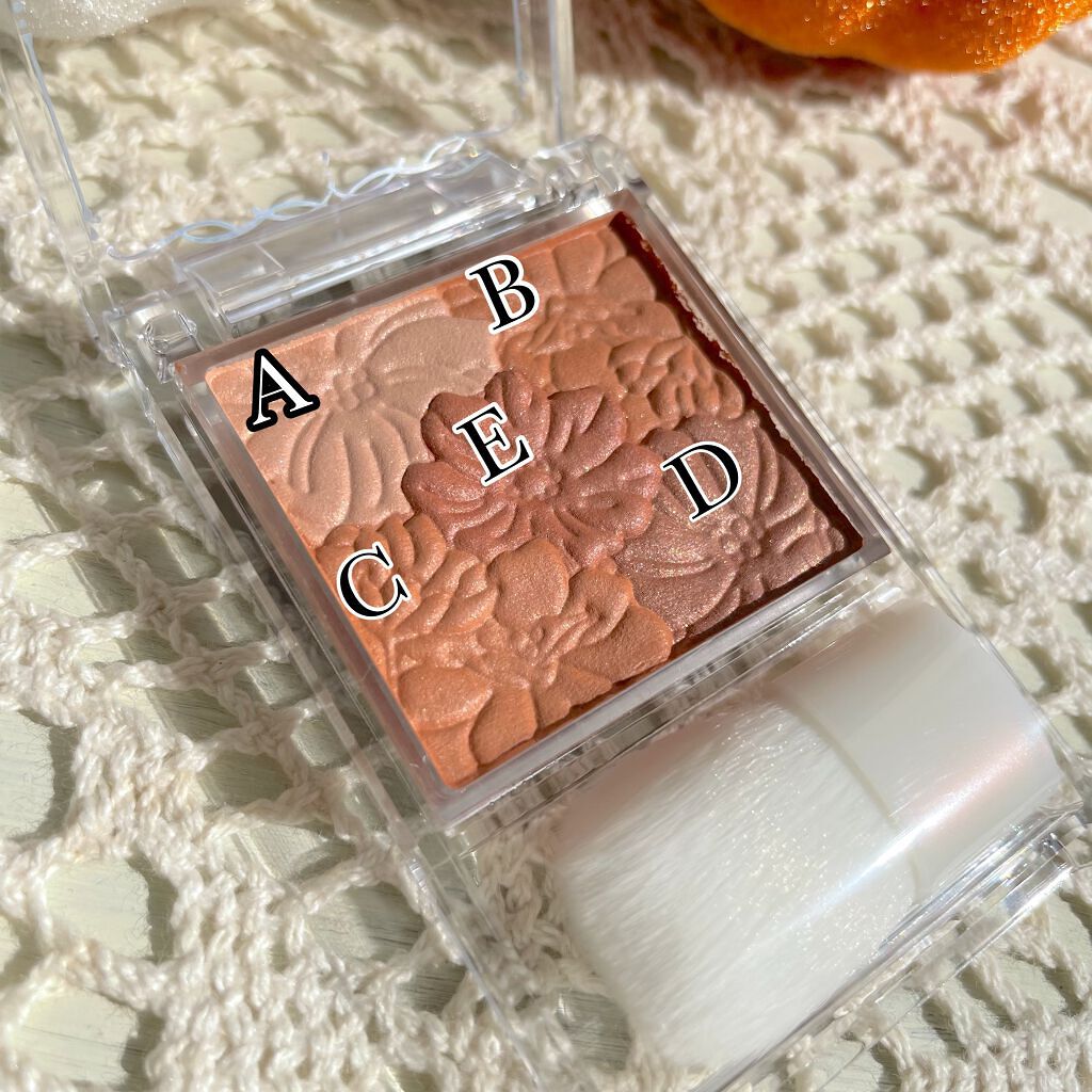 グロウフルールチークス/キャンメイク/パウダーチークを使ったクチコミ(2枚目)