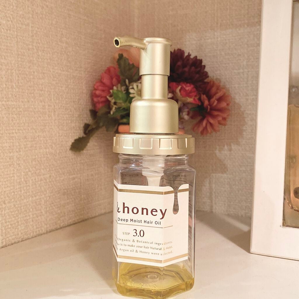 ディープモイスト ヘアオイル3.0/&honey/ヘアオイルを使ったクチコミ(1枚目)