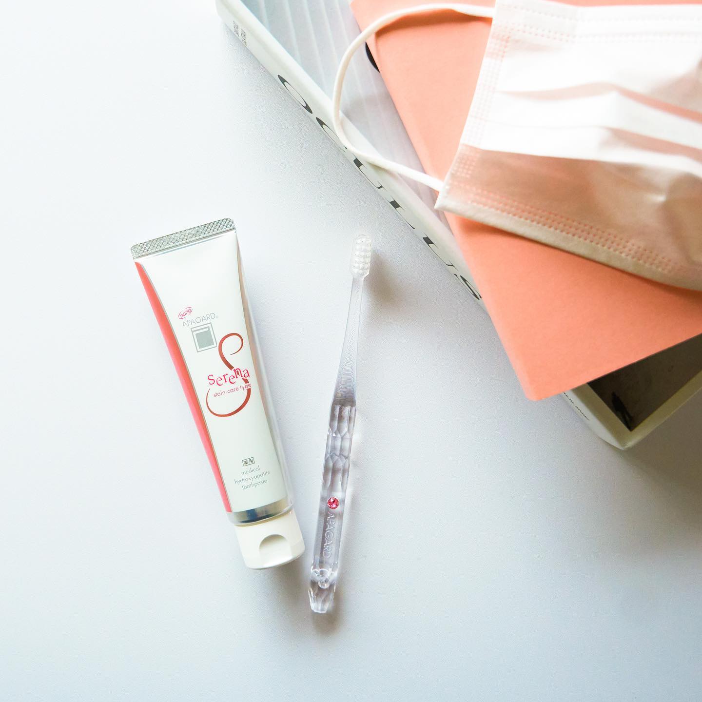 アパガードクリスタル歯ブラシ/アパガード/歯ブラシを使ったクチコミ（1枚目）