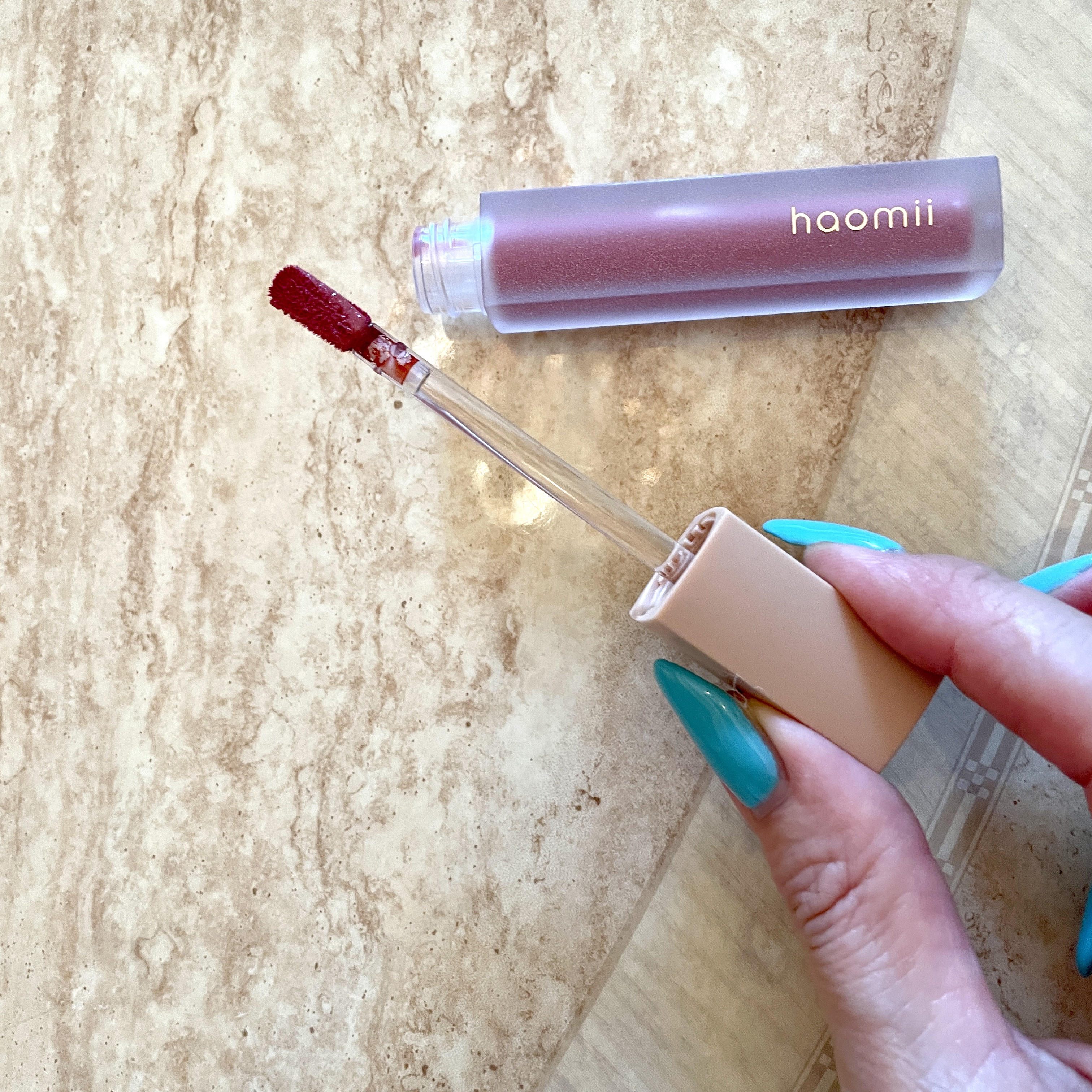 Melty flower lip tint/haomii/口紅を使ったクチコミ（3枚目）