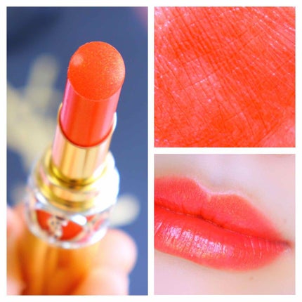 ルージュ ヴォリュプテ シャイン/YVES SAINT LAURENT BEAUTE/口紅を使ったクチコミ(2枚目)