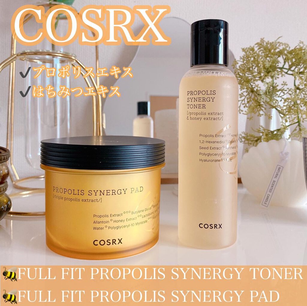 フルフィットプロポリスシナジートナー/COSRX/化粧水を使ったクチコミ（1枚目）