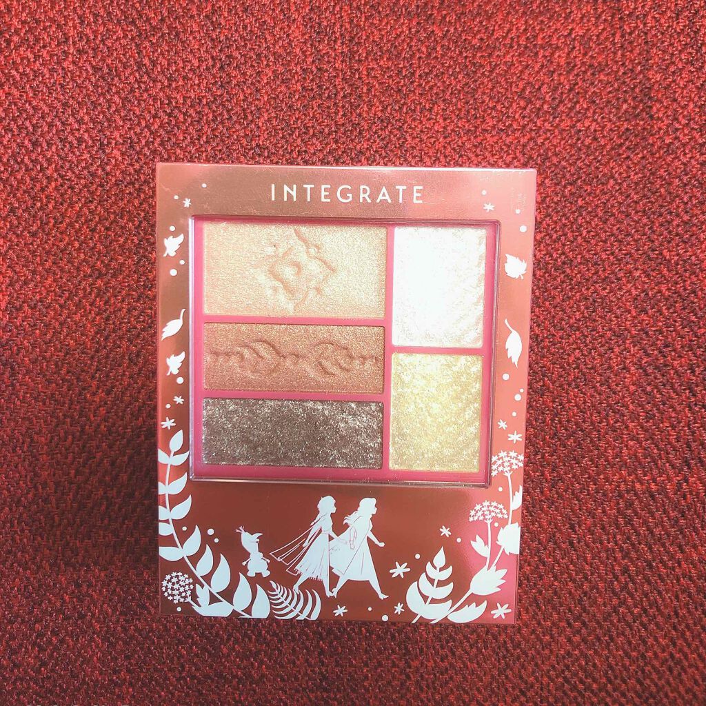 トリプルレシピアイズ/インテグレート/アイシャドウパレットを使ったクチコミ（1枚目）
