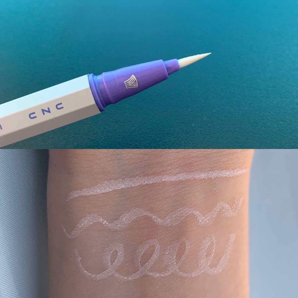 EYE OPENING LINER/UZU BY FLOWFUSHI/リキッドアイライナーを使ったクチコミ(2枚目)