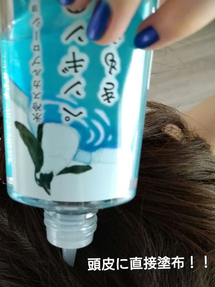 キモチ 氷冷スカルプローション ペンギン/キモチ/頭皮ローションを使ったクチコミ(2枚目)