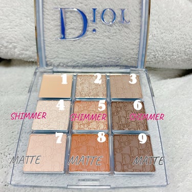 ディオール バックステージ アイ パレット 001 ウォーム/Dior/アイシャドウパレットを使ったクチコミ（2枚目）
