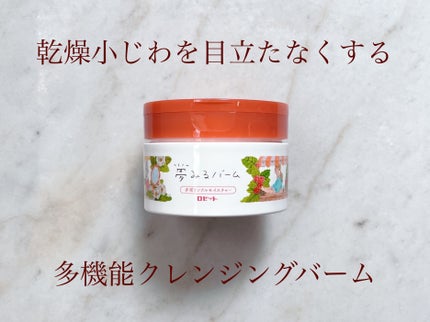 夢みるバーム 赤泥リンクルモイスチャー/ロゼット/クレンジングバームを使ったクチコミ(1枚目)