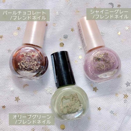 サンリオネイル/DAISO/マニキュアを使ったクチコミ(4枚目)