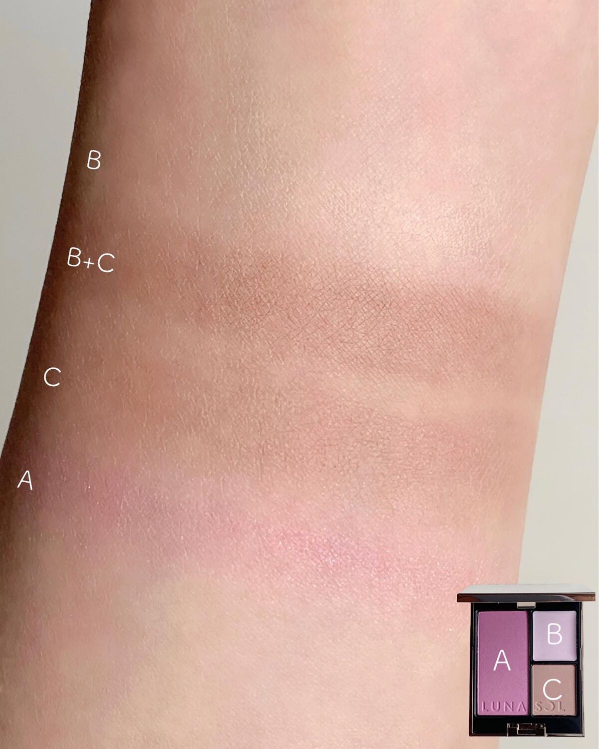 シークレットシェイプパレット/LUNASOL/パウダーチークを使ったクチコミ(5枚目)