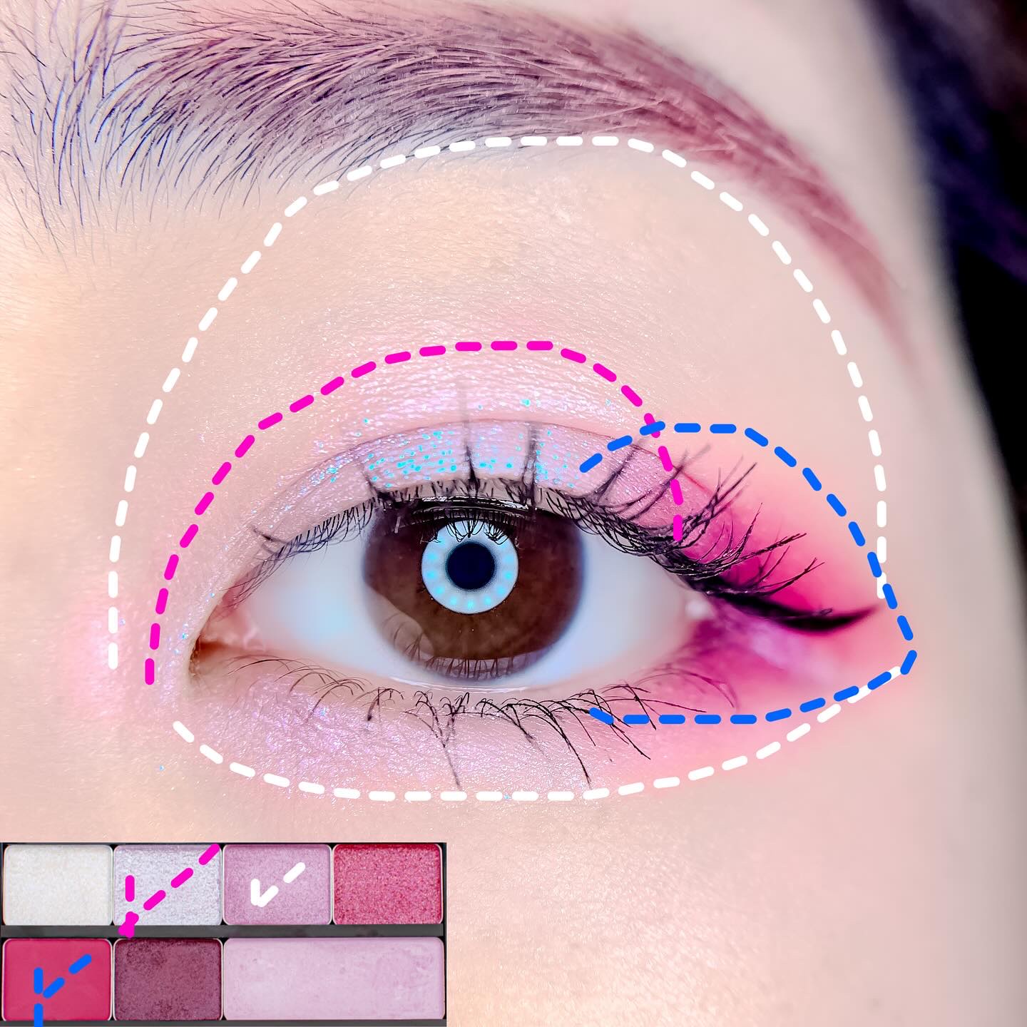 プレスド アイシャドー（レフィル）/shu uemura/単色アイシャドウを使ったクチコミ（2枚目）