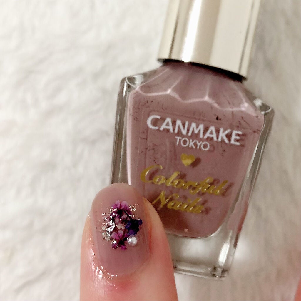 カラフルネイルズ/キャンメイク/マニキュアを使ったクチコミ(2枚目)