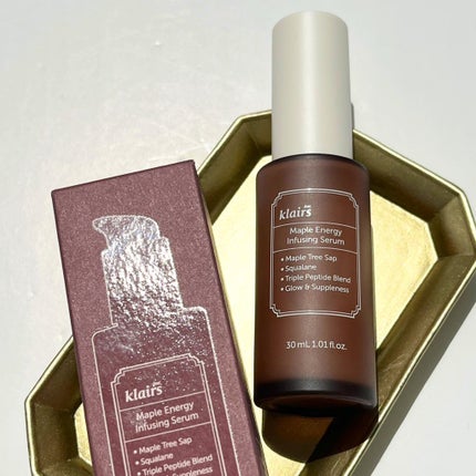 メープルエナジーインフュージングセラム/Klairs/美容液を使ったクチコミ(1枚目)
