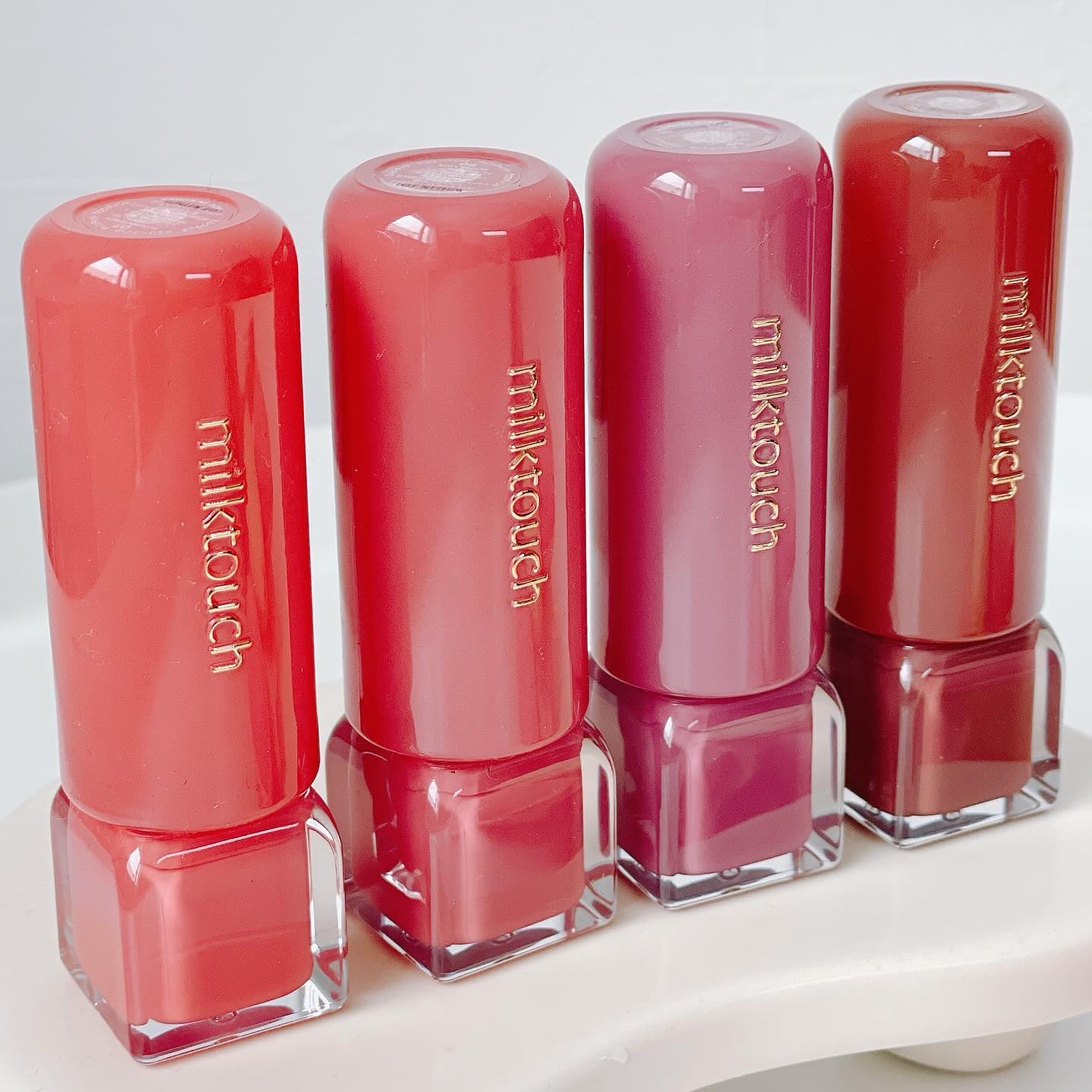 ジェリーフィットティンティッドグロウティント 07 オータムピーチ(Autumn Peach)/Milk Touch/リップティントを使ったクチコミ（2枚目）