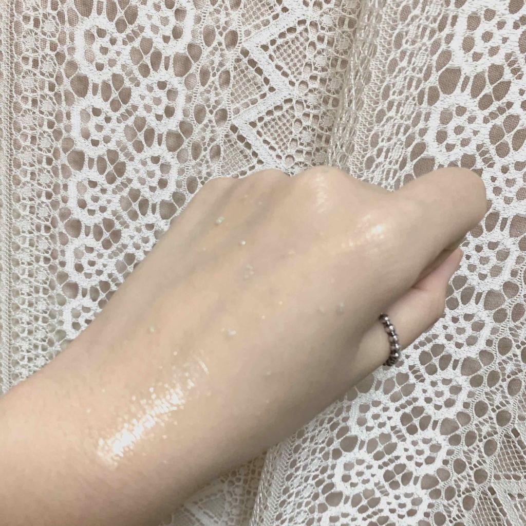 フェイスピーリングジェル ピーチの香り/DAISO/ピーリングを使ったクチコミ（2枚目）