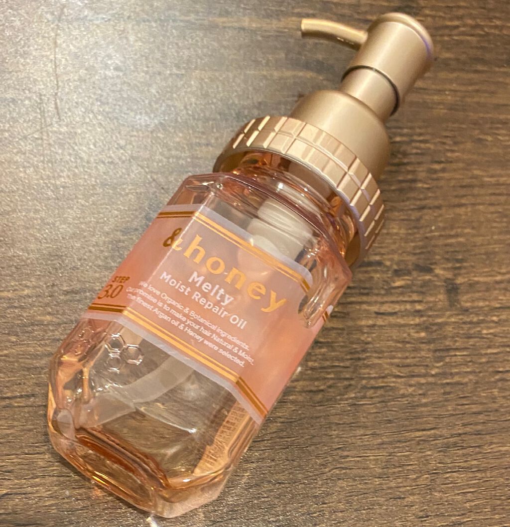 &honey メルティ モイストリペア ヘアオイル 3.0/&honey/ヘアオイルを使ったクチコミ（1枚目）