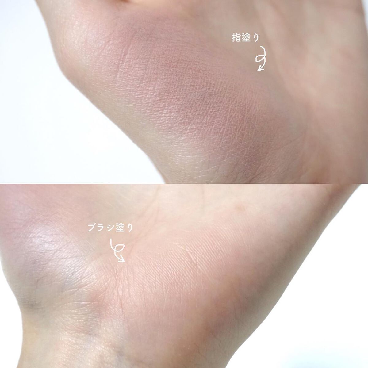 フラッターブラッシャー/mude./パウダーチークを使ったクチコミ（3枚目）
