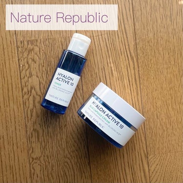 【Nature Republic ヒアルロンアクティブ10 toner & blue capsule cream】

冬ってめちゃくちゃ乾燥しますよね。

そんな時に、はい！こちら！
正直使うの初めてだ