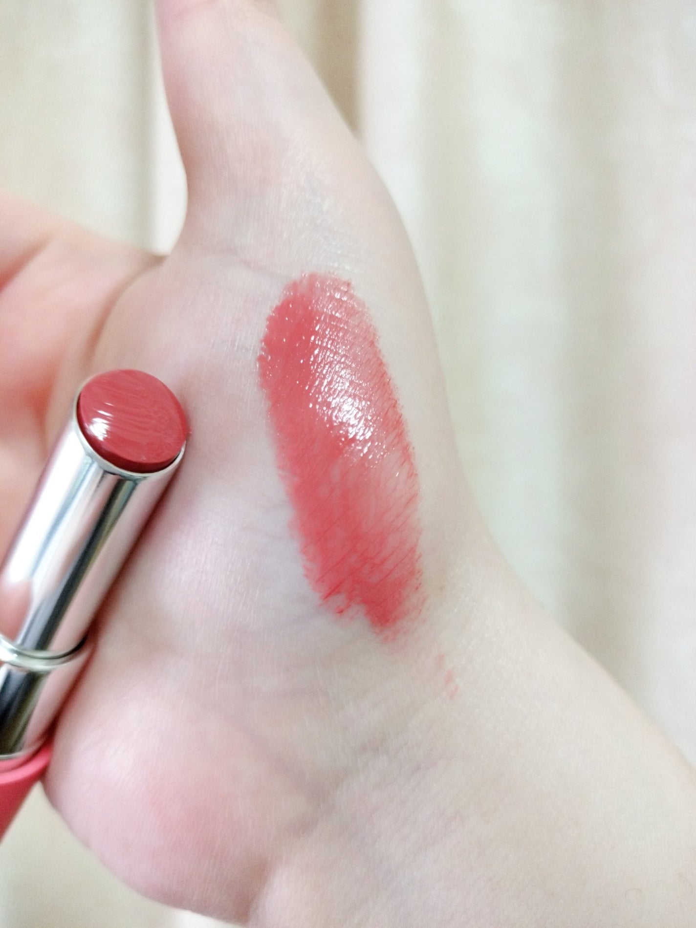 ノーウェアリップスティック バーミンググロー/espoir/口紅を使ったクチコミ(7枚目)