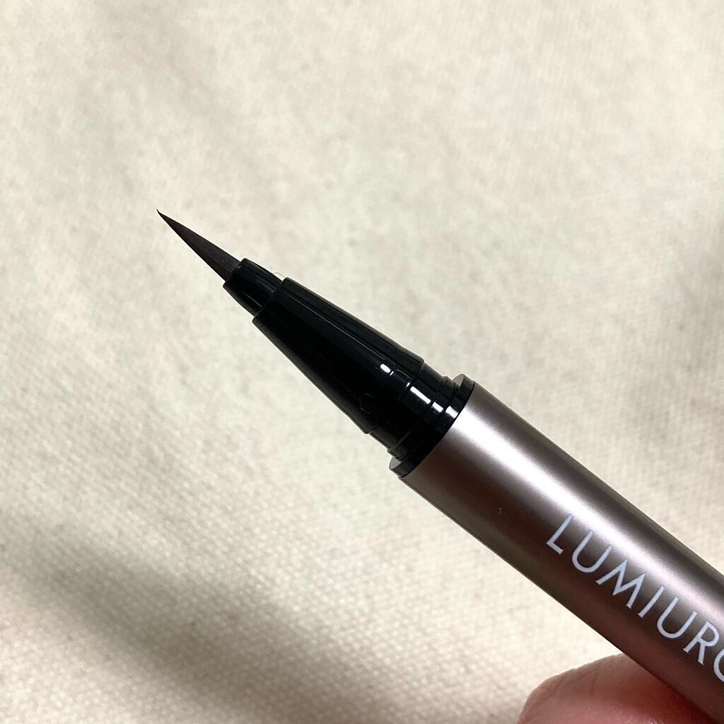 スキルレスライナー/LUMIURGLAS/リキッドアイライナーを使ったクチコミ(2枚目)
