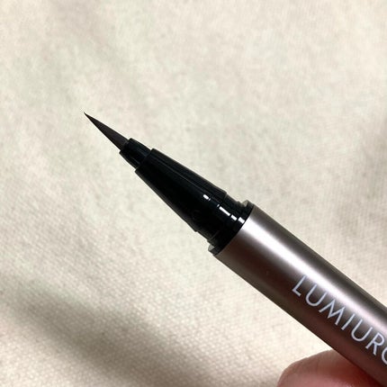 スキルレスライナー/LUMIURGLAS/リキッドアイライナーを使ったクチコミ(2枚目)