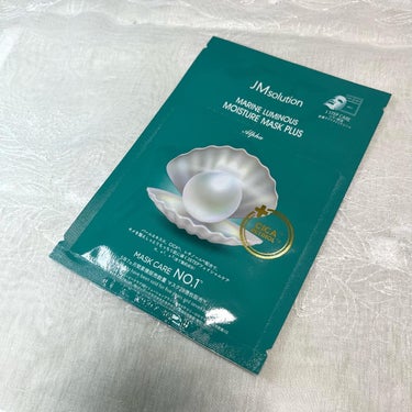 JMsolution JAPAN JM solution  marine luminous pearl deep moisture maskのクチコミ「CICA*×レチノール*×パールエキス*配合で
キメを整えしっとりもっちり肌へ‼️

韓国スキ.....」（2枚目）