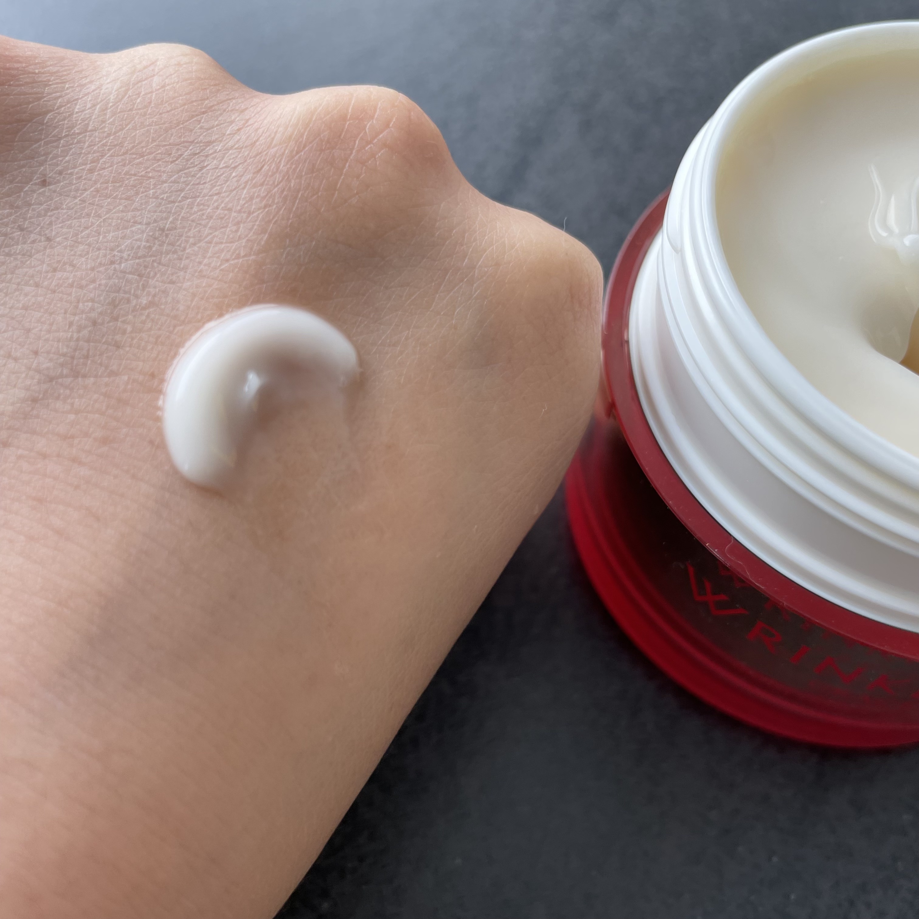 リンクルケア モイストジェルクリーム/グレイスワン/オールインワン化粧品を使ったクチコミ（2枚目）